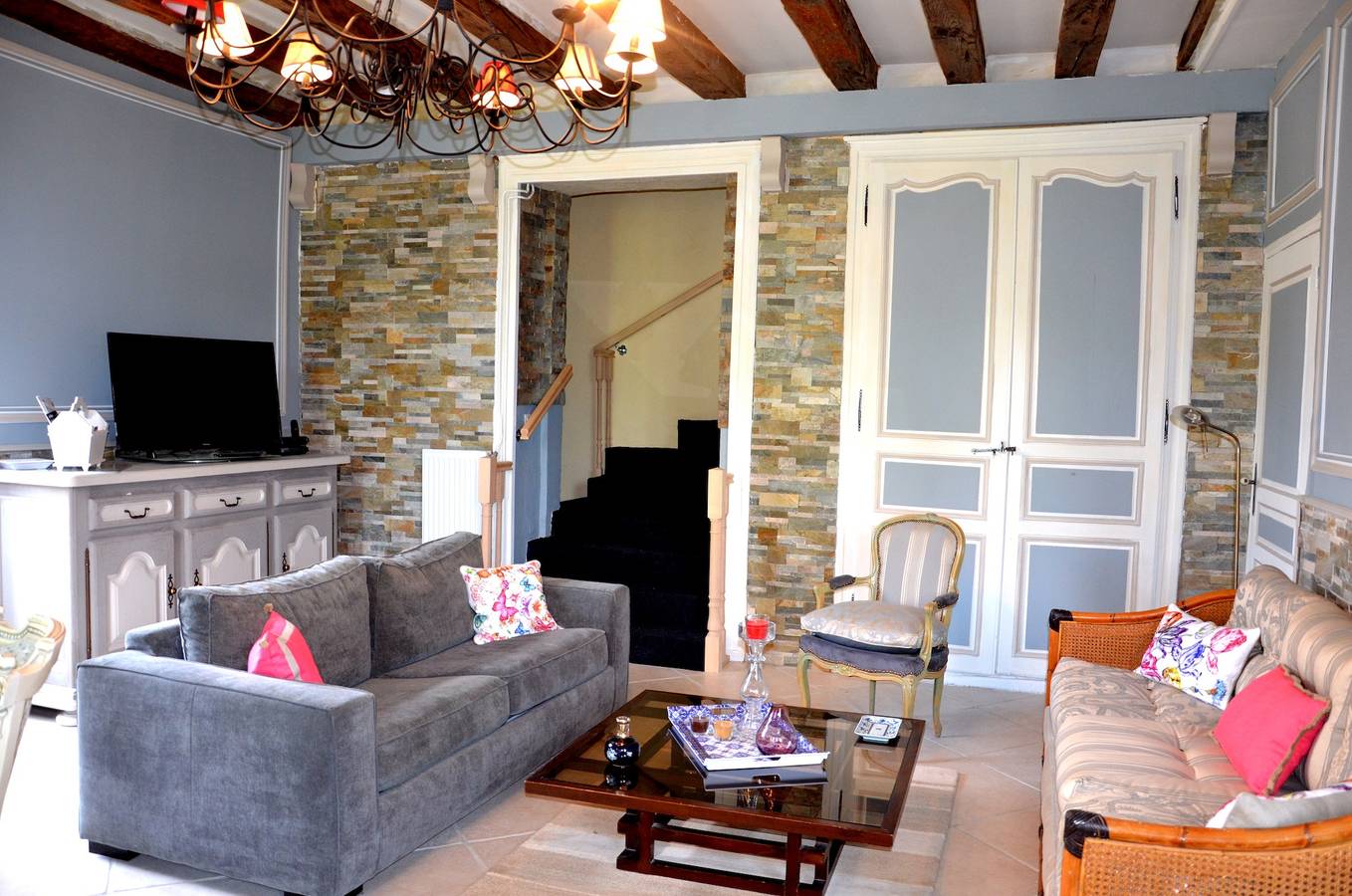 Charmantes Haus in Le Blanc mit Spa und Garten in Le Blanc, Le Blanc und Umgebung
