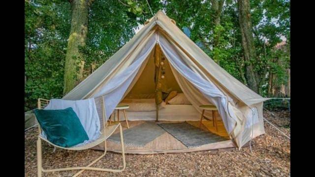 Tent in Markt Nordheim, Steigerwald