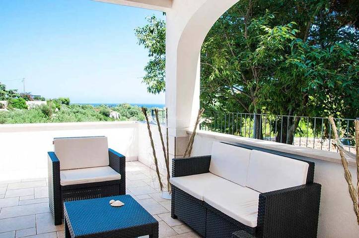 Casa vacanza per 9 persone, con giardino e panorama, con animali domestici a Capitolo