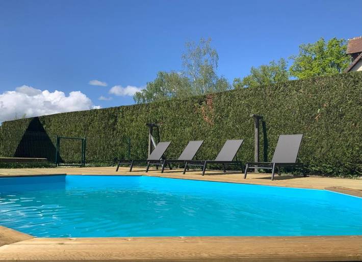 Maison de vacances pour 12 personnes, avec balcon ainsi que piscine et jacuzzi, adapté aux familles - 1