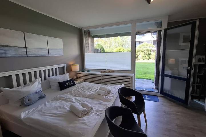 Ferienwohnung für 4 Personen, mit Balkon und Garten in Travemünde - 3