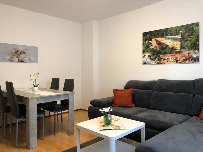Ferienwohnung für 4 Personen, mit Garten