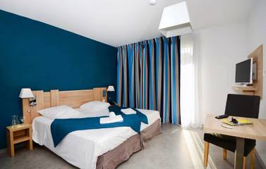 Gîte pour 4 personnes, avec sauna ainsi que terrasse et piscine, adapté aux familles dans Plage du Grau d'Agde