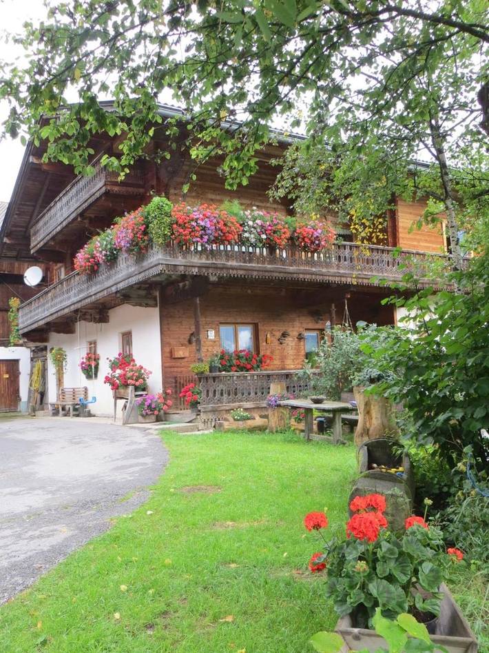 Privatzimmer für 2 Personen, mit Balkon und Terrasse sowie Garten und Ausblick in Innervillgraten - 3