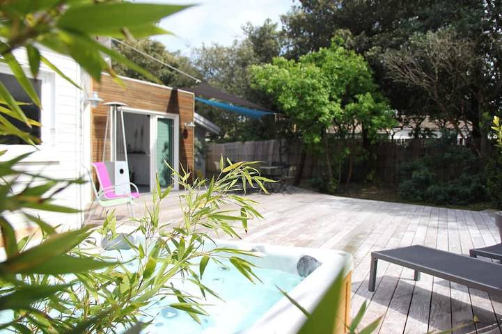 Maison de vacances pour 8 personnes, avec jardin ainsi que terrasse et jacuzzi - 1