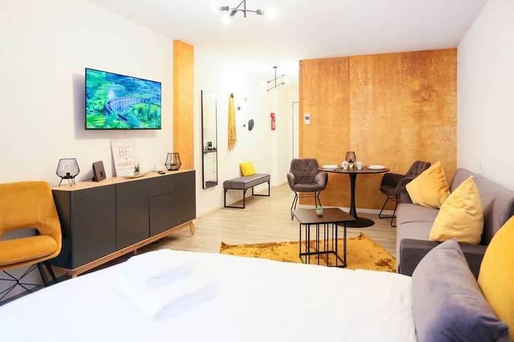 Ganze Wohnung, Chic Studio | 1 Min to Hbf in Schwetzingerstadt/Oststadt, Mannheim