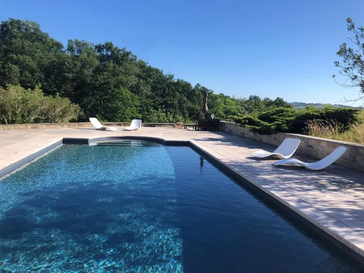 Maison d’hôte pour 2 personnes, avec vue ainsi que piscine et jardin - 1