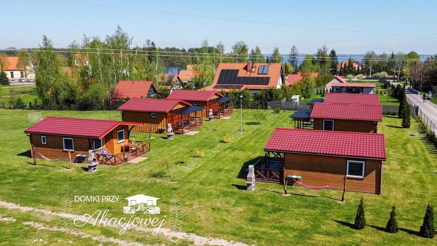 Domek letniskowy dla 4 osób, z Taras i Ogród oraz Widok w Giżycko