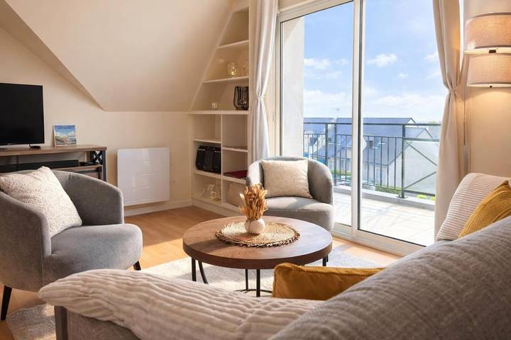Appartement de vacances pour 4 personnes, avec Terrasse et Vue