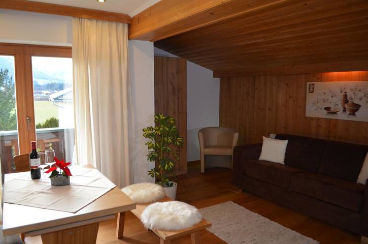 Ferienwohnung für 4 Personen, mit Balkon und Garten in Kössen - 4