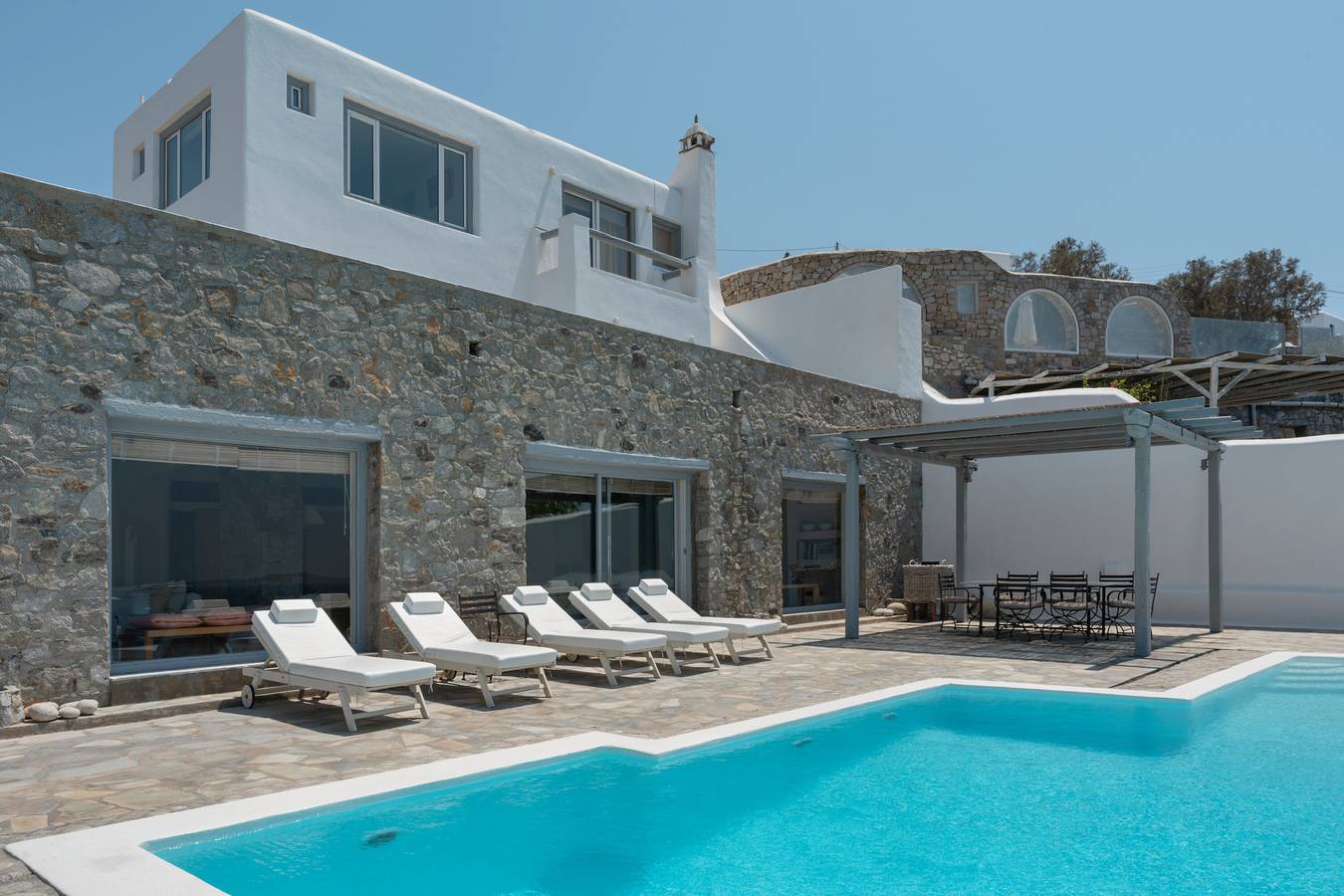 Villa 'Coventina - Edge Suite' avec vue sur la mer, Wi-Fi et climatisation in Mykonos