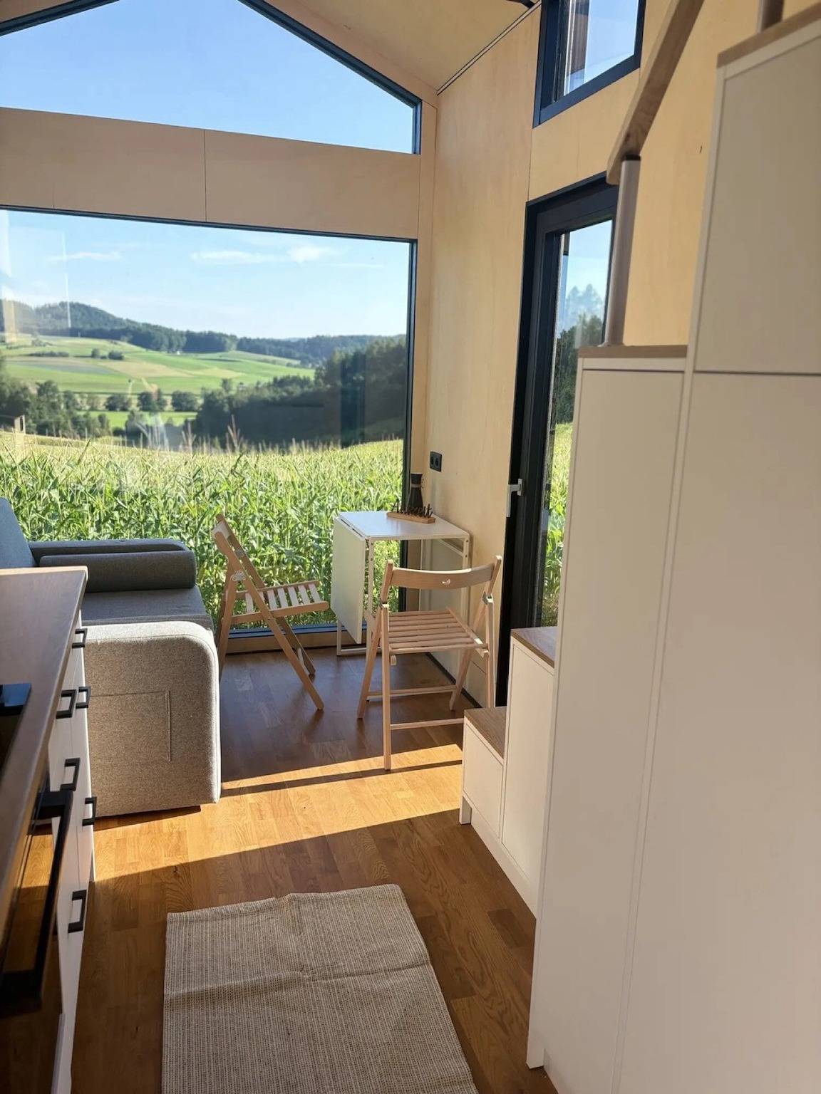 Ganze Ferienwohnung, Tiny Home 'Zuhause Im Freien' mit Klimaanlage in Stockach, Landkreis Konstanz