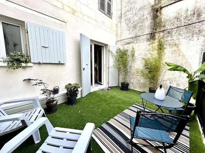 Gîte pour 4 personnes, avec terrasse dans Office de Tourisme de Rochefort Océan