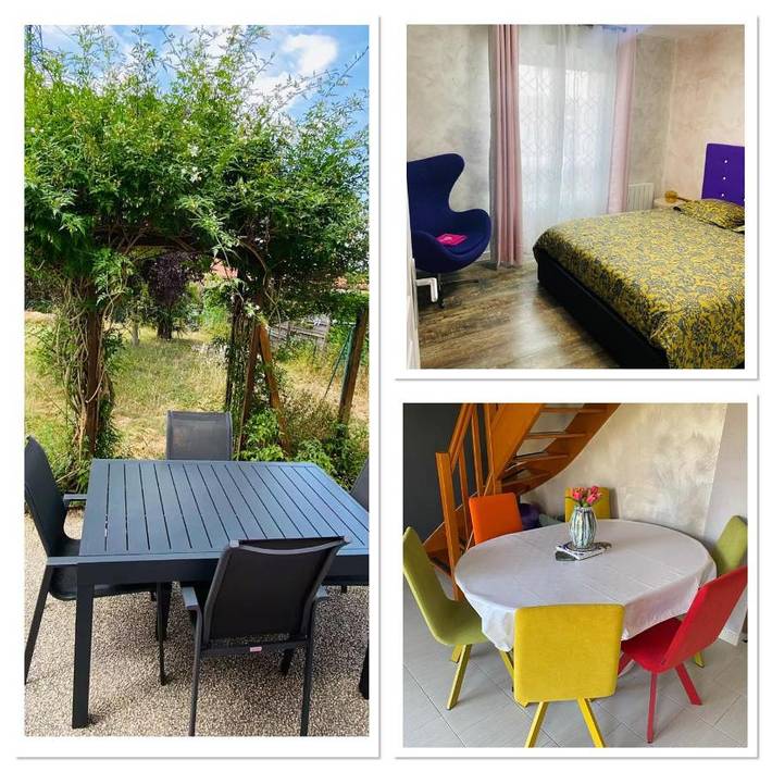 Location de vacances pour 4 personnes, avec vue et jardin dans Futuroscope