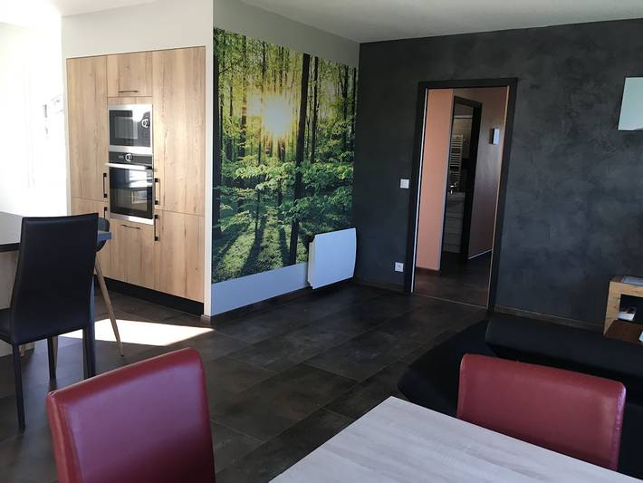 Gîte pour 6 personnes, avec terrasse dans Condom-d'Aubrac