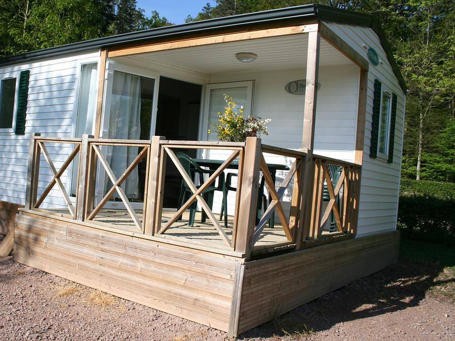 Camping Les Ecossais - Mobilheim 6 personen - Mobilheim Le Pivert 4/6 Personen in Isle-et-Bardais, Montluçon und Umgebung