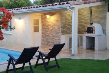 Cottage pour 4 personnes, avec jardin à Montarnaud