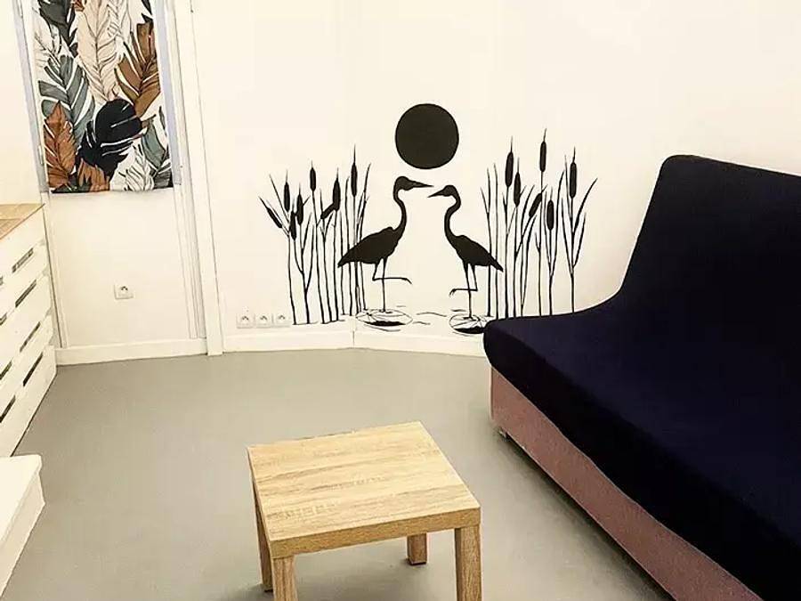 Camping Le Camarguais - Casa 6 personas - Maison Camarguaise Confort 3 Habitaciones 4/6 Personas Aire acondicionado + Tv in Lattes, Côte d'Améthyste