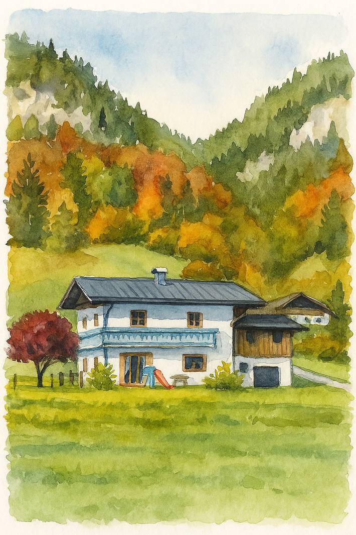 Ferienwohnung für 2 Personen im Berchtesgadener Land