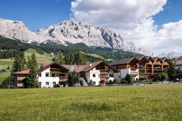 Appartamento per 2 persone, con Balcone e Terrazza nonché Giardino e Sauna a La Villa