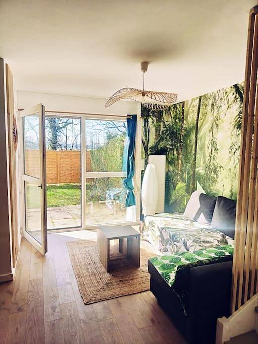 Appartement de vacances pour 6 personnes, avec Terrasse ainsi que Jardin et Vue