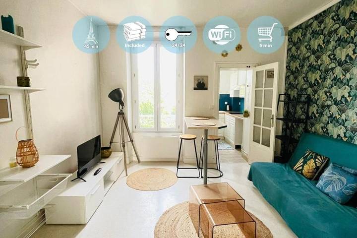 Appartement de vacances pour 3 personnes à Melun