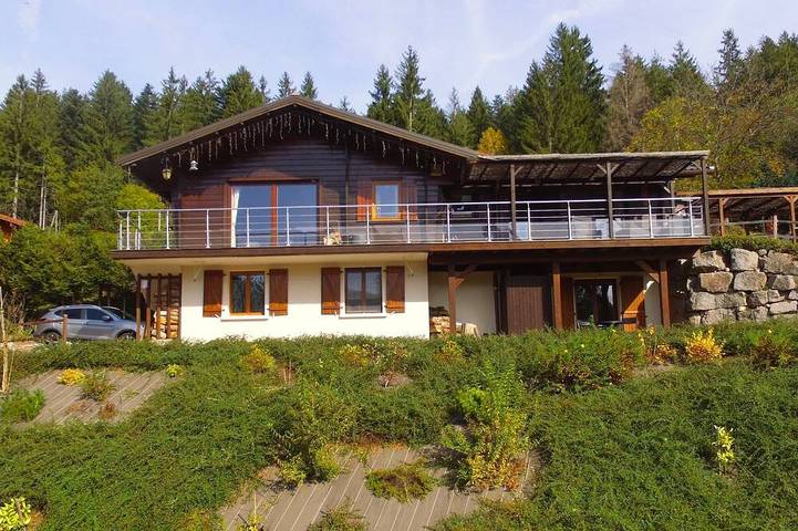 Chalet pour 6 personnes, avec jardin et balcon
