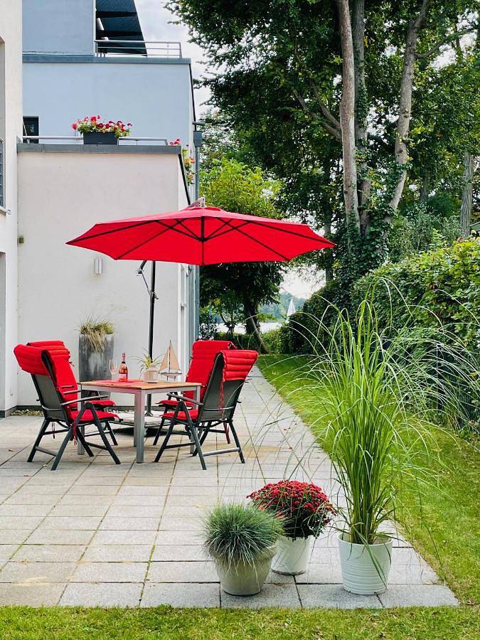 Ferienwohnung für 2 Personen, mit Balkon und Terrasse sowie Garten und Ausblick in Zeuthen - 3