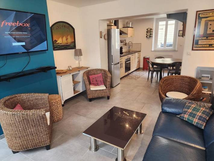 Maison de vacances pour 4 personnes, avec terrasse et vue, animaux acceptés