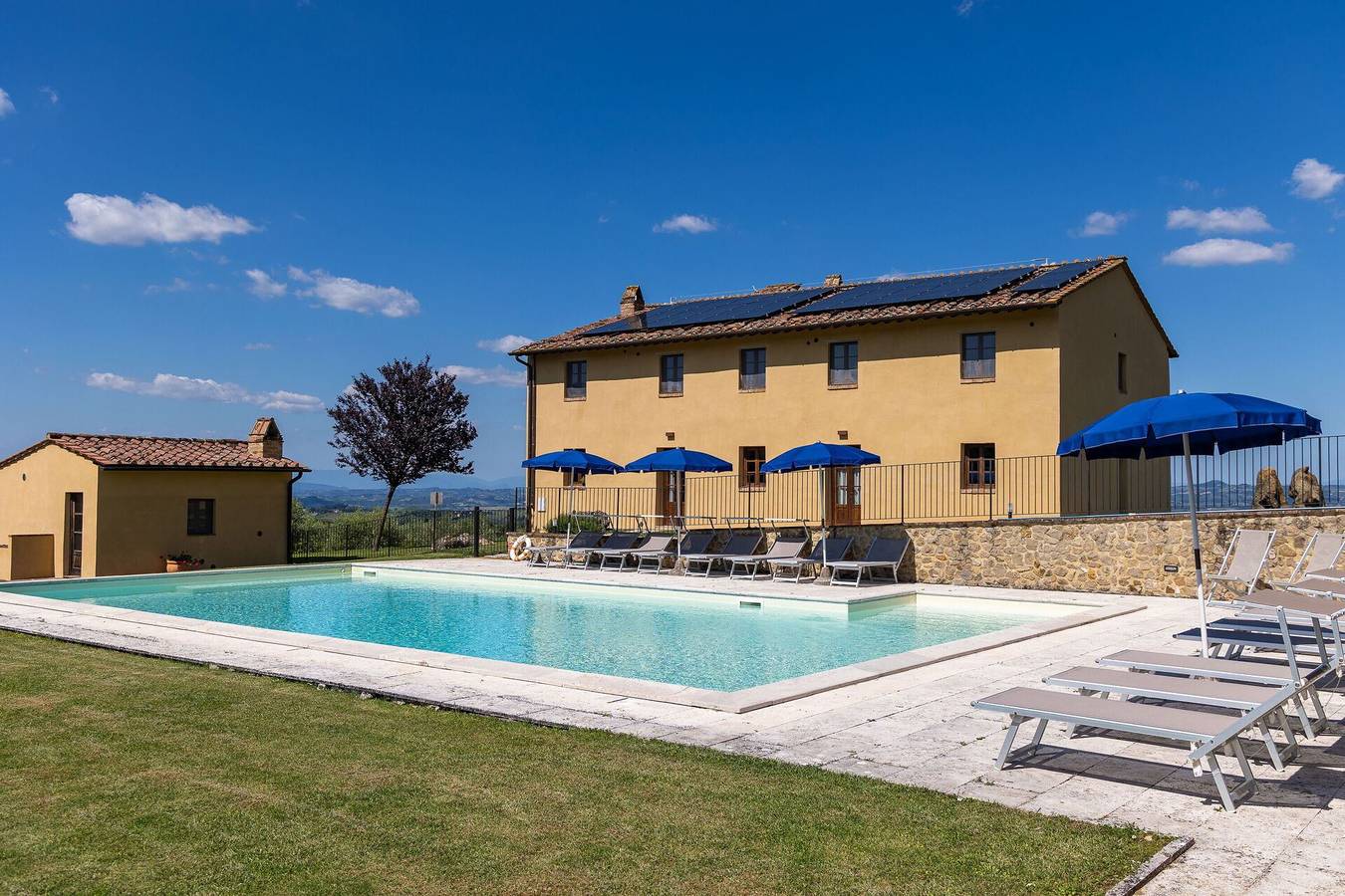 Villa Il Caggio in Larniano, San Gimignano