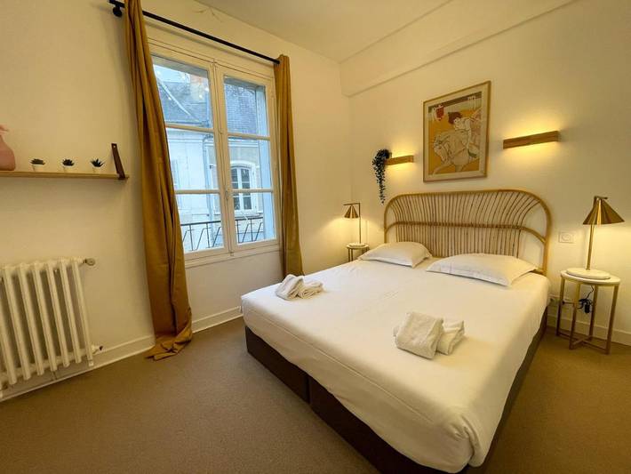 Gîte pour 3 personnes, avec Terrasse à Saint-Aignan