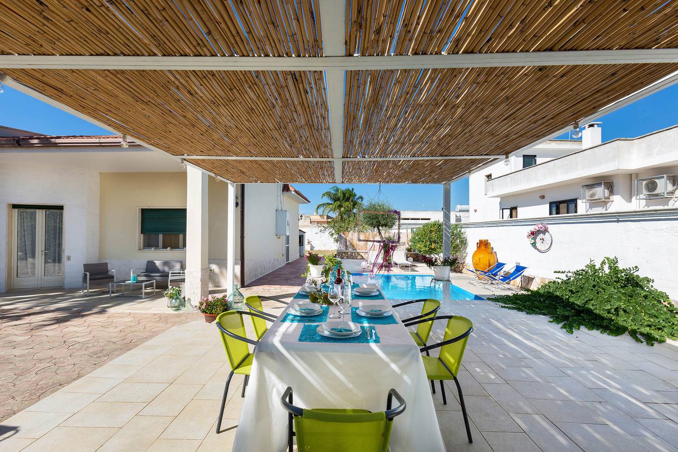 Ferienhaus für 9 Personen mit Garten in Manduria, Tarent Provinz