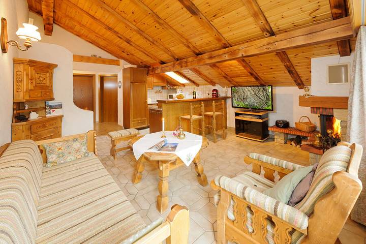 Ganze Ferienwohnung, Touring Cheminée in Grächen, Walliser Alpen
