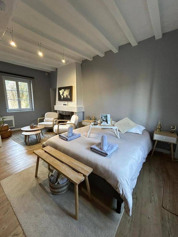 Maison d’hôte pour 3 personnes, avec jardin, animaux acceptés à Saumur