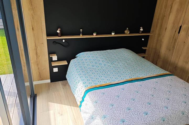 Appartement entier, Résidence Belle Plage: Chalet "Jolie Voile" à 300m de la plage du débarquement Gold Beach in Asnelles, Côte de Nacre