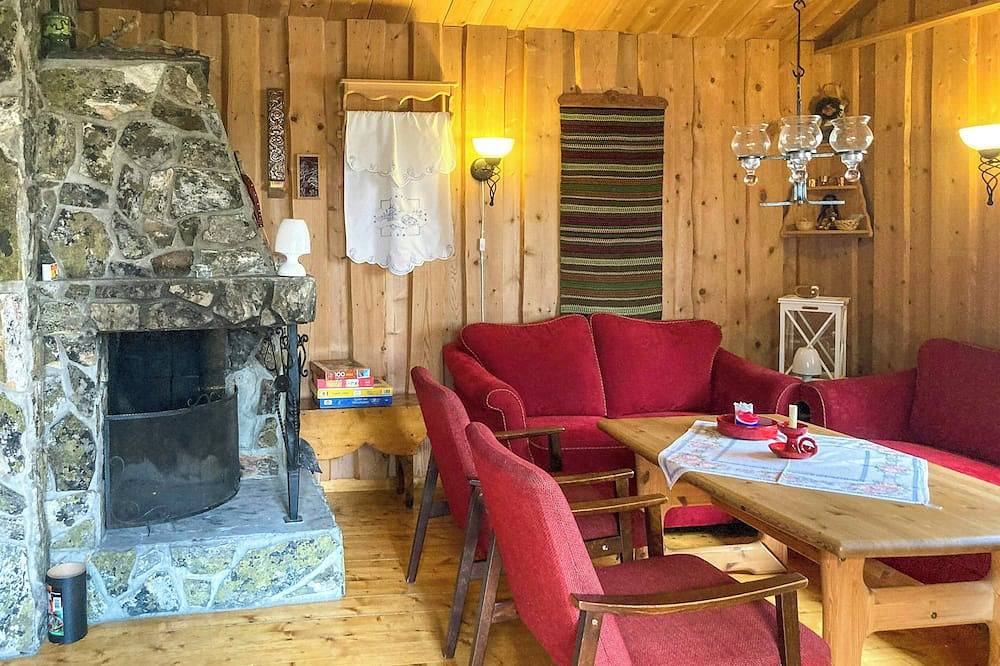 Einfache Berghütte in einem aktiven Almdorf bei Vinstra in Jotunheimen