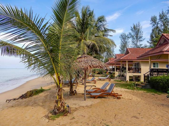Maison d’hôte pour 4 personnes, avec terrasse et jardin dans Ko Kho Khao
