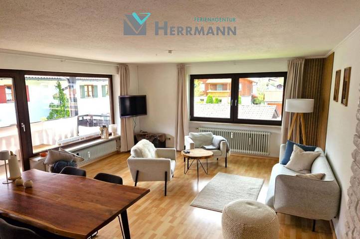 Ferienwohnung für 4 Personen, mit Balkon und Ausblick in Pfronten - 3