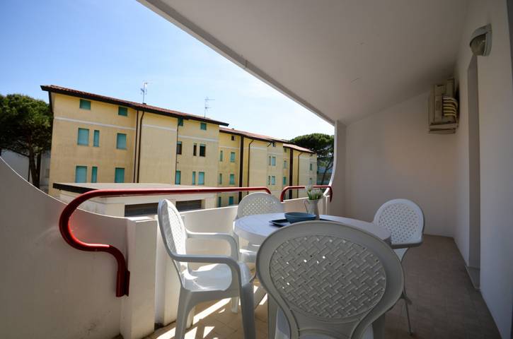 Ferienwohnung für 4 Personen, mit Balkon/Terrasse, mit Haustier in Bibione Pineda