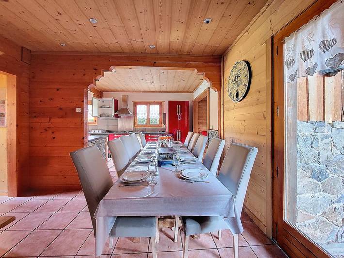 Location de vacances pour 18 personnes, avec jardin ainsi que sauna et terrasse à Morzine - 4