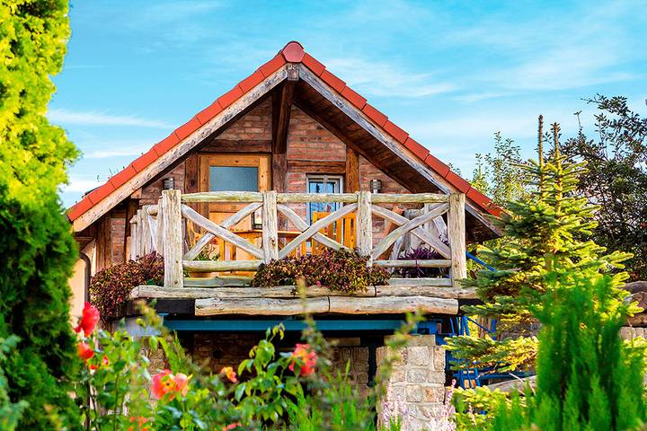 Ferienwohnung für 4 Personen, mit Balkon und Garten in Polen