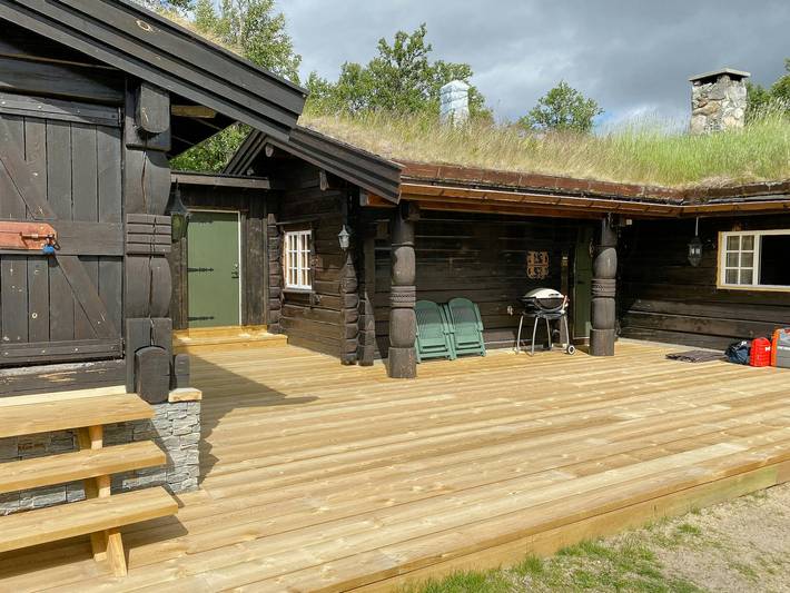 Genießen Sie Ihre Tage in einer traditionellen Blockhütte in Nore og Uvdal