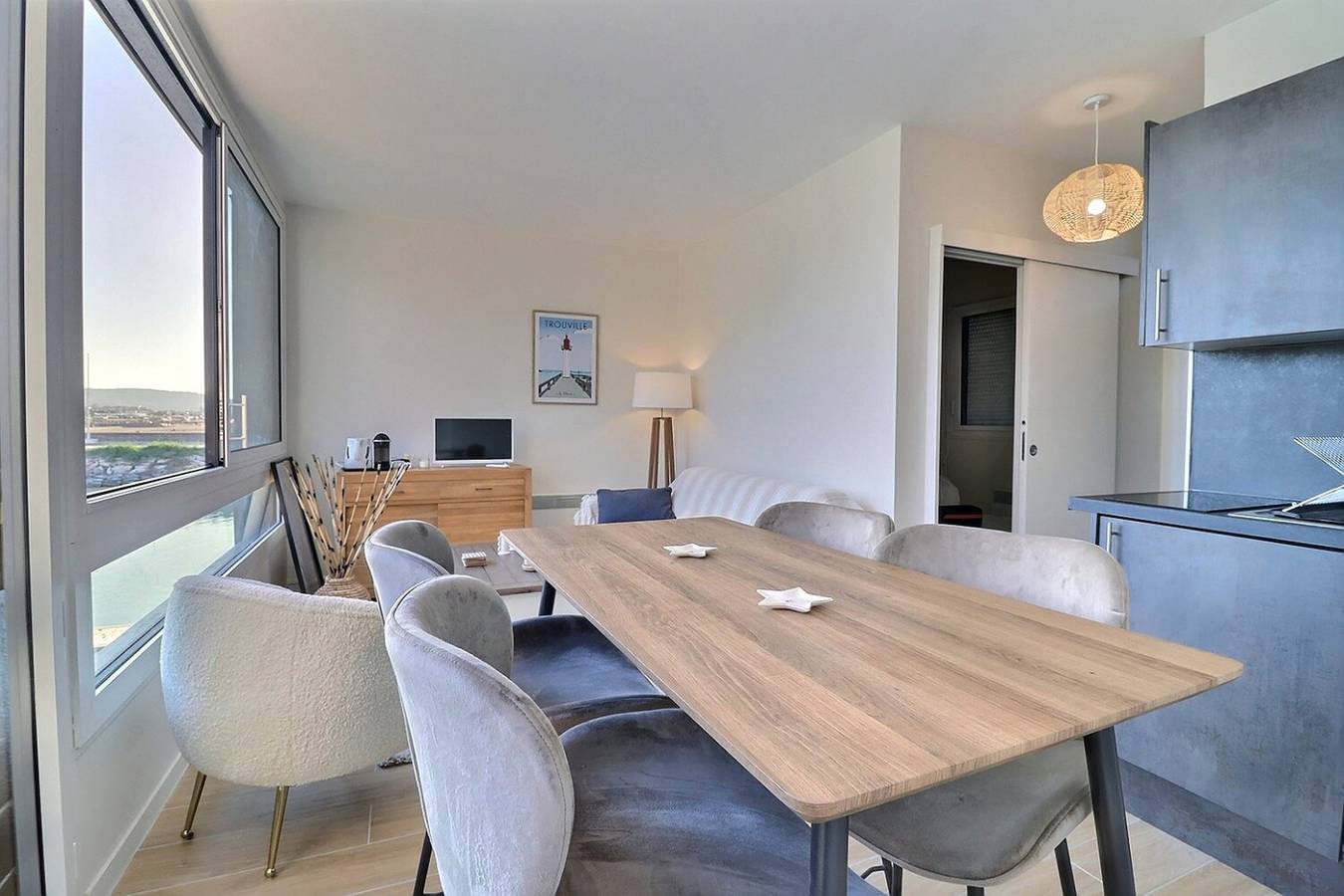 Appartement entier, Sublime appartement en face du port in Deauville, Région de Lisieux