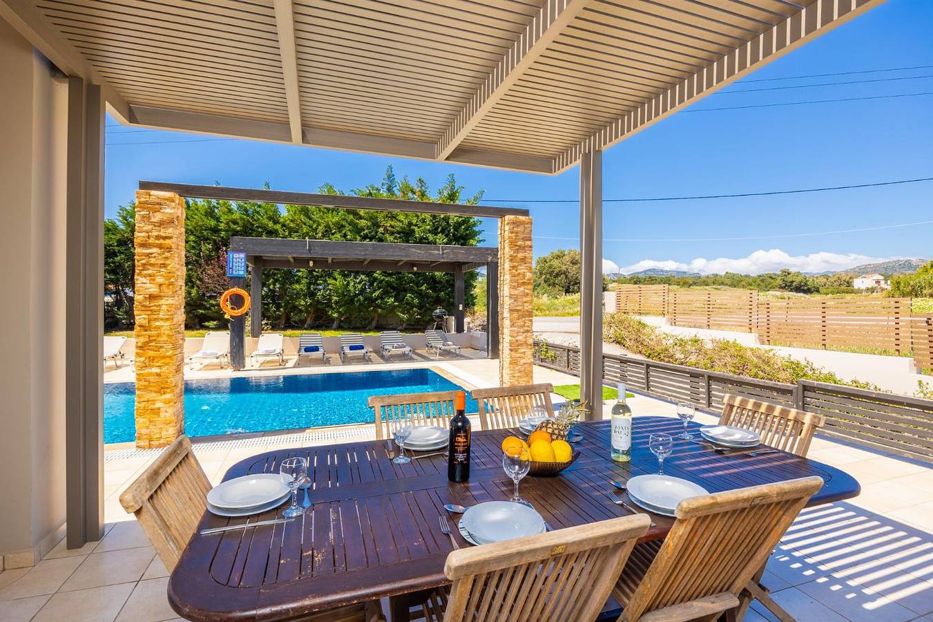 Villa per 8 persone con balcone in Rodi