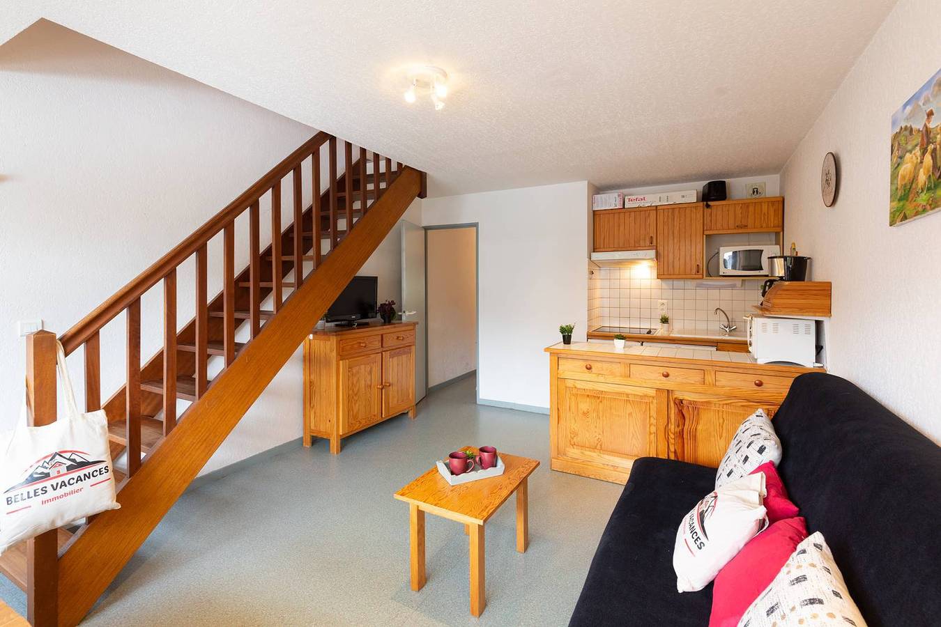 Apartamento vacacional entero, Apartamento de vacaciones para 8 personas con balcón in Saint-Lary-Soulan, Parque nacional de los Pirineos