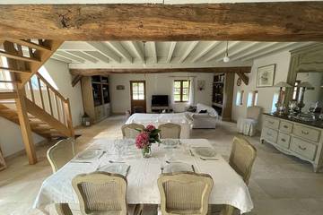 Location de vacances pour 6 personnes, avec jardin à Tour-en-Sologne