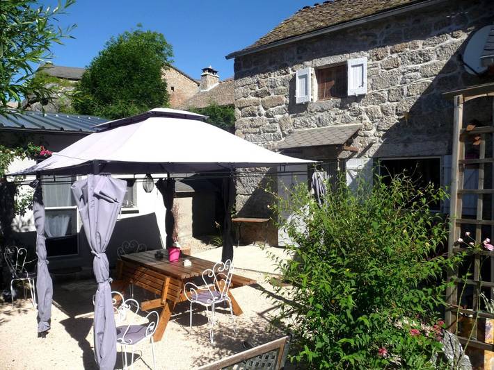Gîte pour 5 personnes, avec Terrasse ainsi que Jardin et Vue