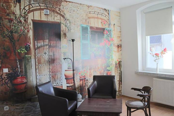Ferienwohnung für 4 Personen, mit Garten und Sauna sowie Ausblick in Gladbeck