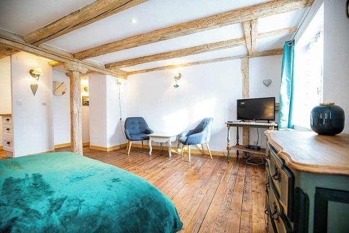Lodge pour 2 personnes, avec Jardin
