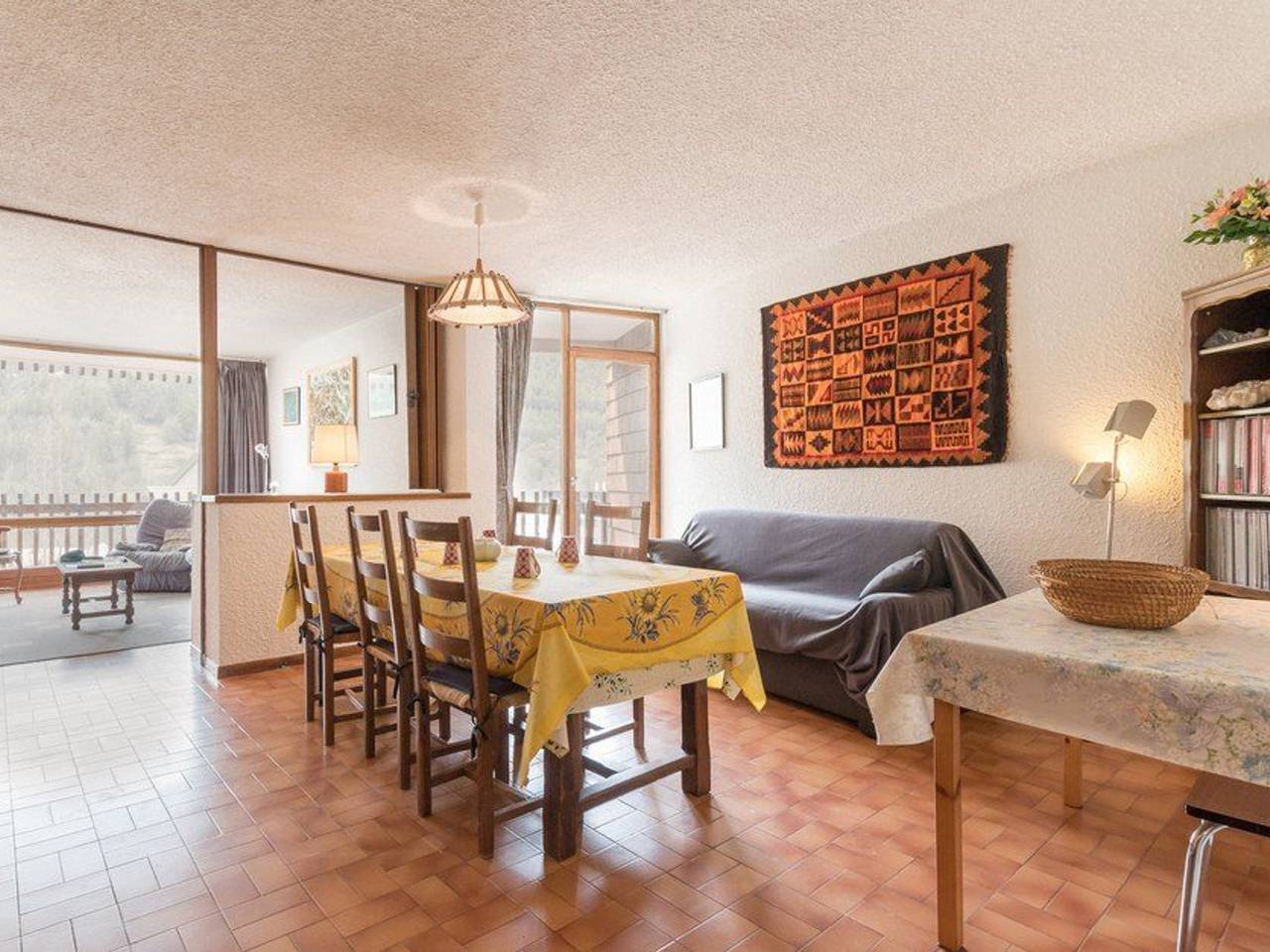 Appartement entier, Spacieux appartement à Serre-Chevalier pour 10 pers., 4 ch., balcons, parking, casier à ski in Saint-Chaffrey, Serre Chevalier